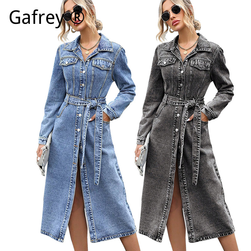 Женское джинсовое платье с дли – обзор и цена Midi Dress