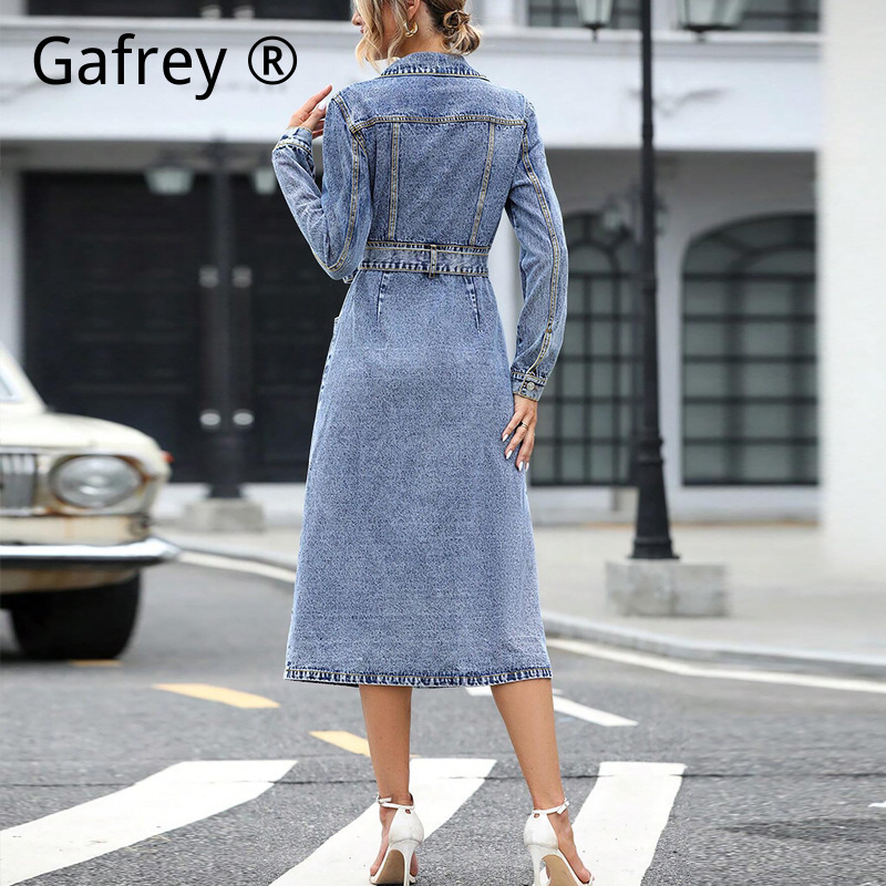 Женское джинсовое платье с дли – обзор и цена Midi Dress