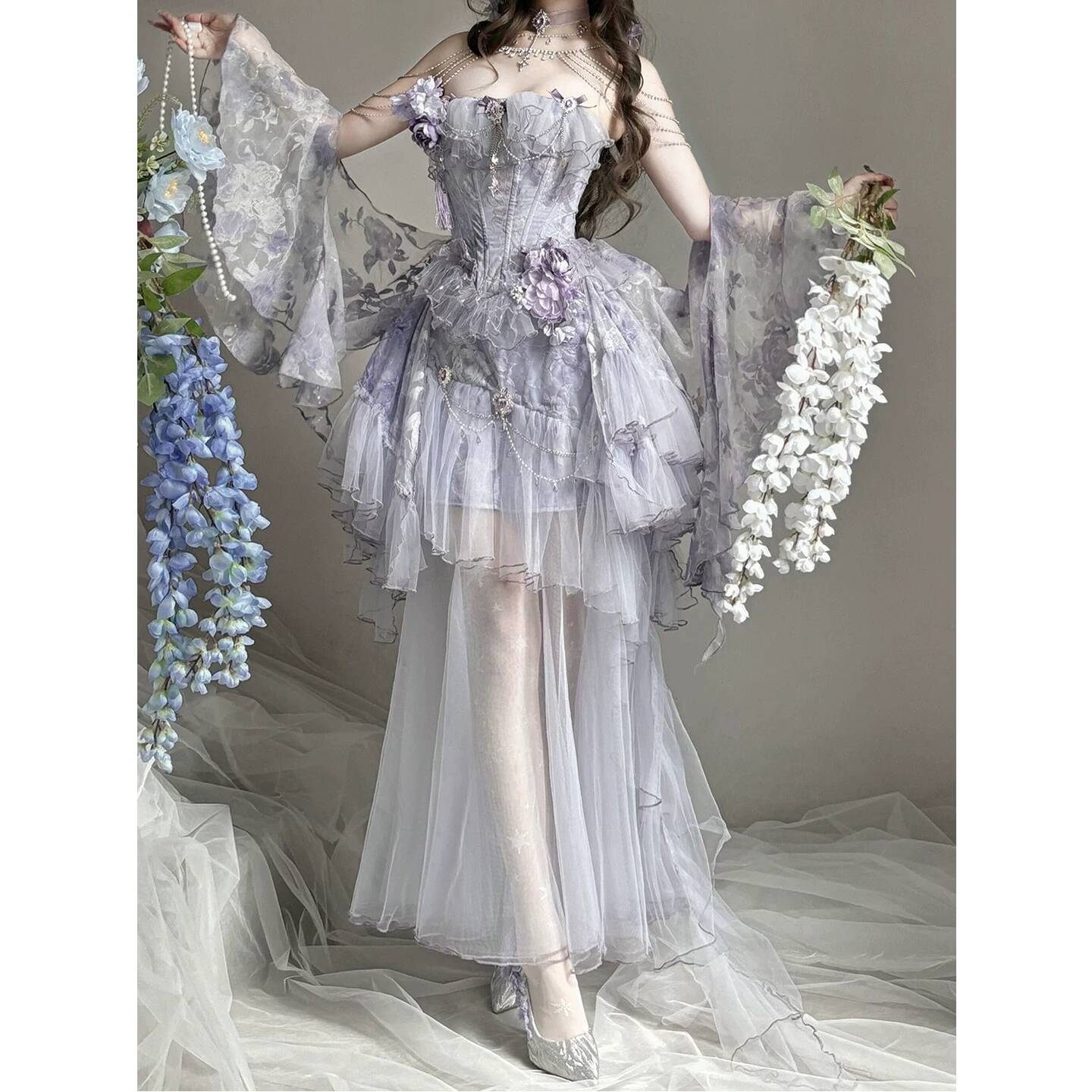 Платье «Фиолетовый туман» в ст – обзор и цена Formal Dress
